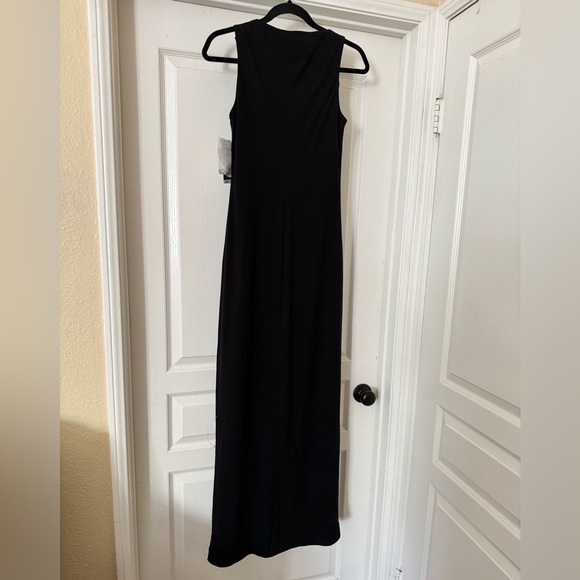 NWT | Lauren x Ralph Lauren | Vintage Timeless Long Sleeveless Black Gown Size 6 - Picture 3 of 4